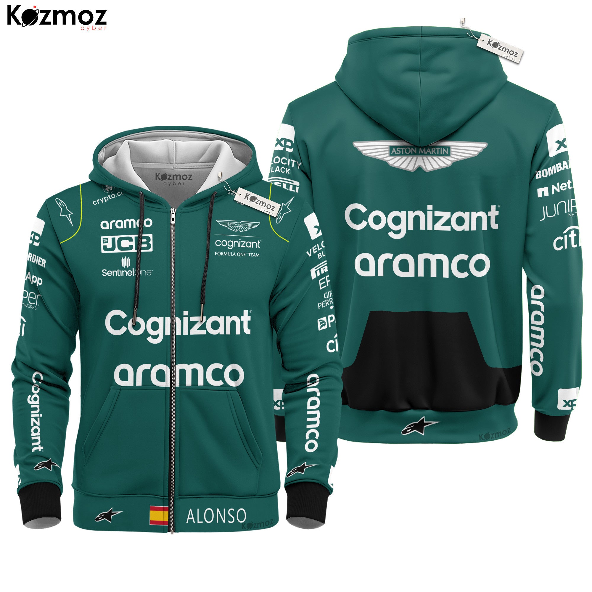 Fernando Alonso Racing Costume 2023 Collection - Aston Martin Racing Team -