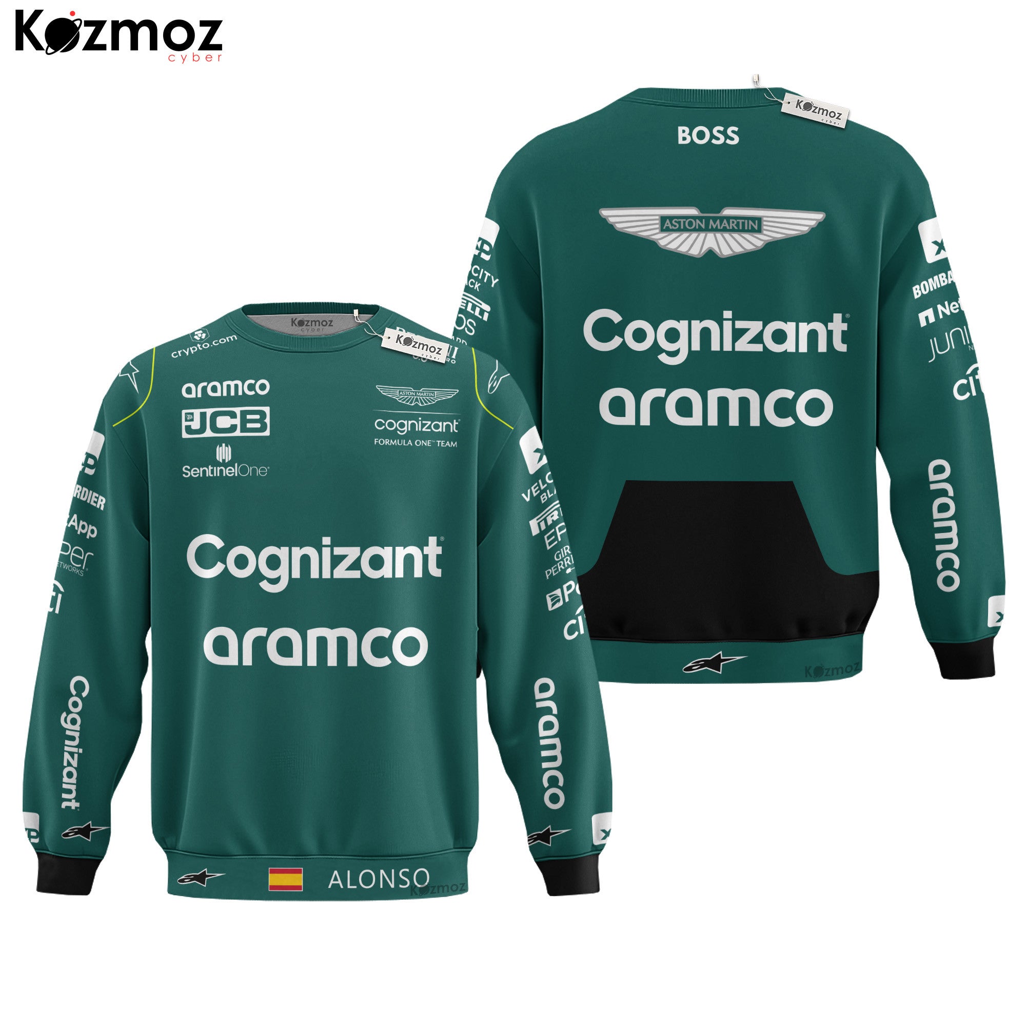 Fernando Alonso Racing Costume 2023 Collection - Aston Martin Racing Team -