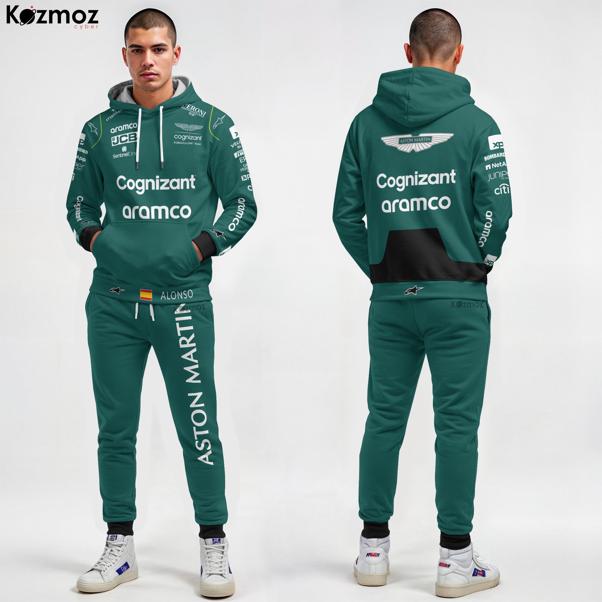 Fernando Alonso Racing Costume 2023 Collection - Aston Martin Racing Team -
