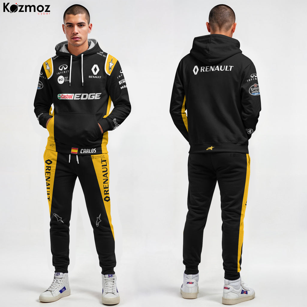 Carlos Sainz Racing Costume Castrol Edge 2017 Collection - Renault  Racing Team -