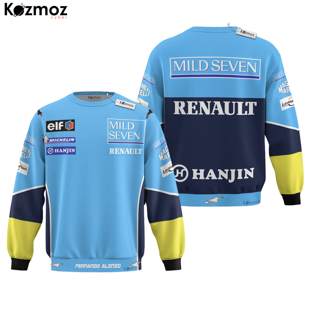 Fernando Alonso Racing Costume 2003 Collection - Used Mild Seven  Racing Team