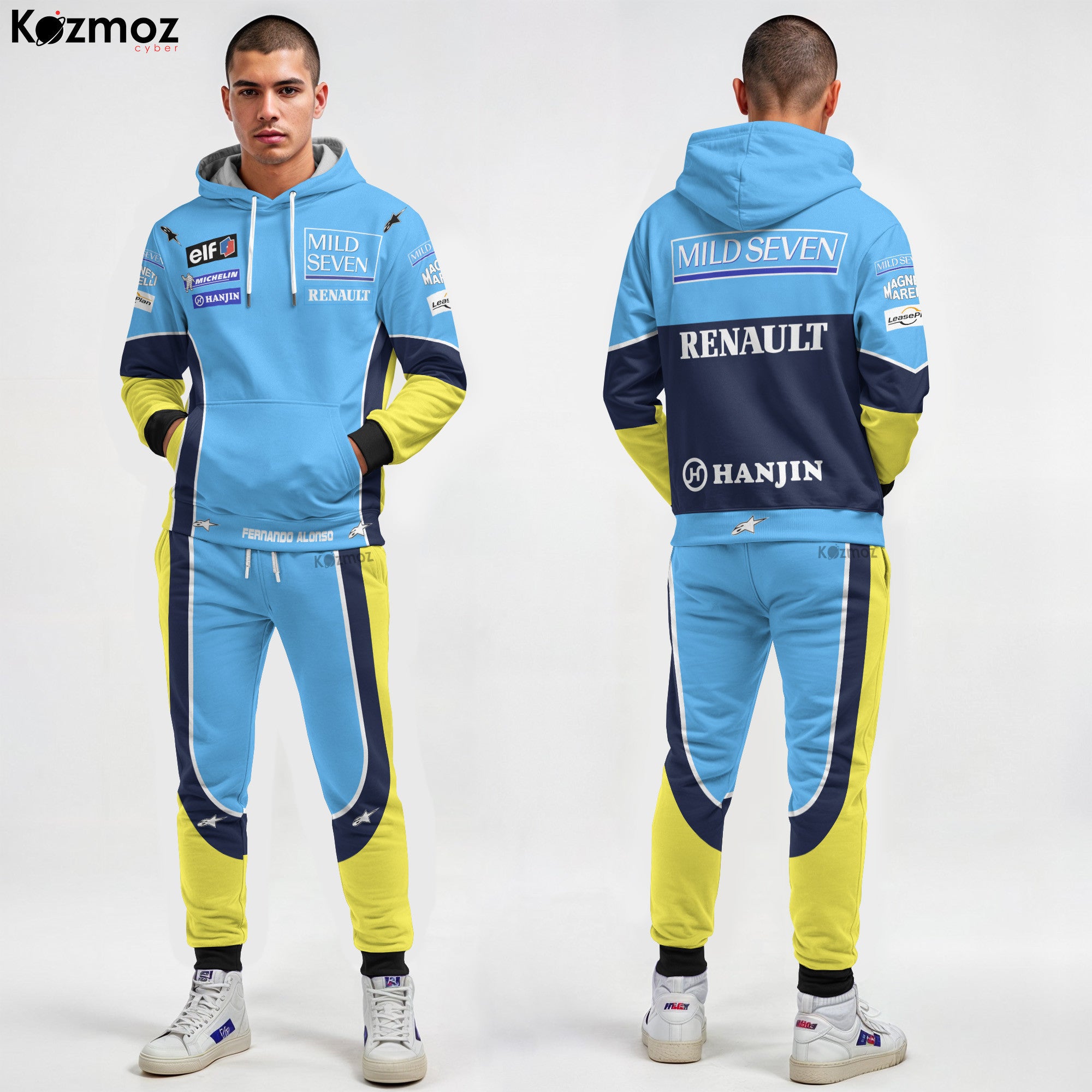 Fernando Alonso Racing Costume 2003 Collection - Used Mild Seven  Racing Team