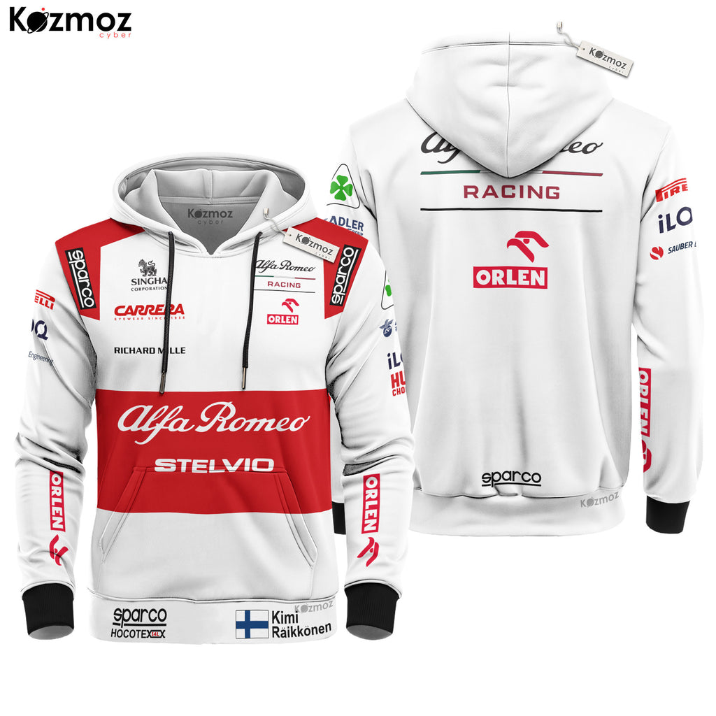 Kimi Raikkonen Racing Costume 2020 Collection - Alfa Romeo  Racing Team -