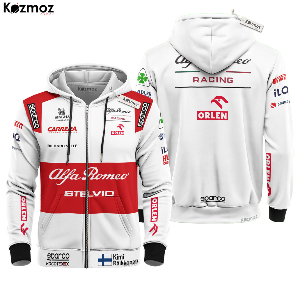 Kimi Raikkonen Racing Costume 2020 Collection - Alfa Romeo  Racing Team -