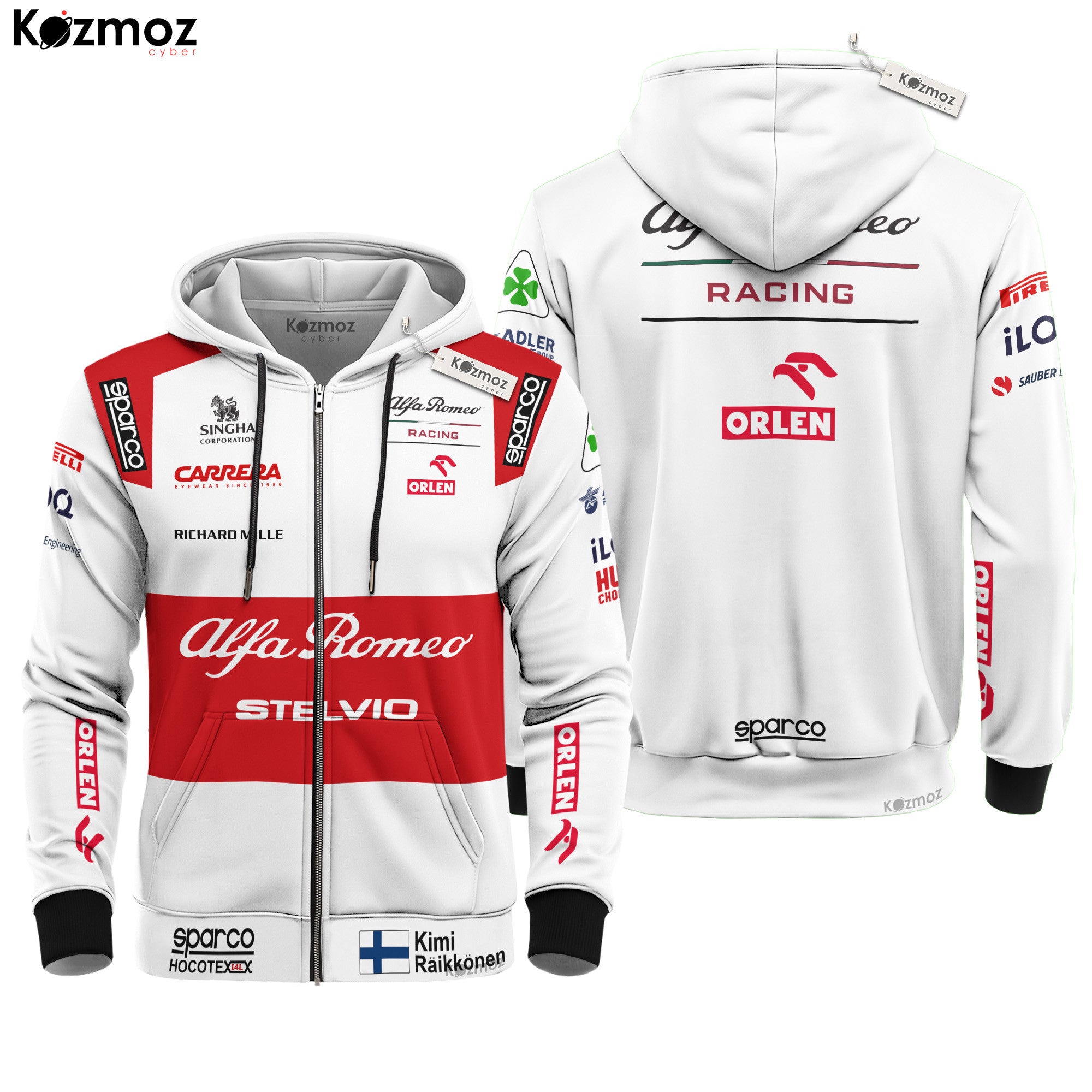 Kimi Raikkonen Racing Costume 2020 Collection - Alfa Romeo  Racing Team -