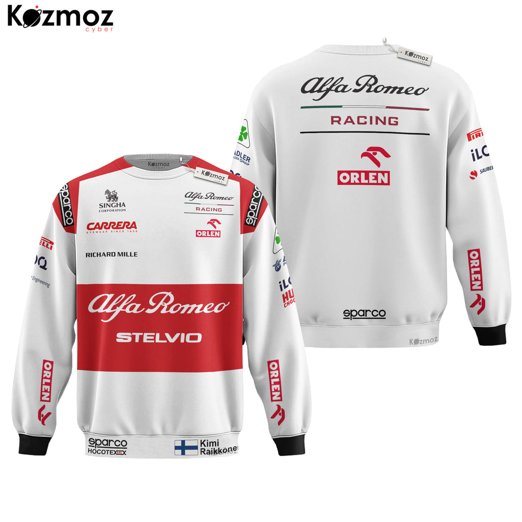 Kimi Raikkonen Racing Costume 2020 Collection - Alfa Romeo  Racing Team -
