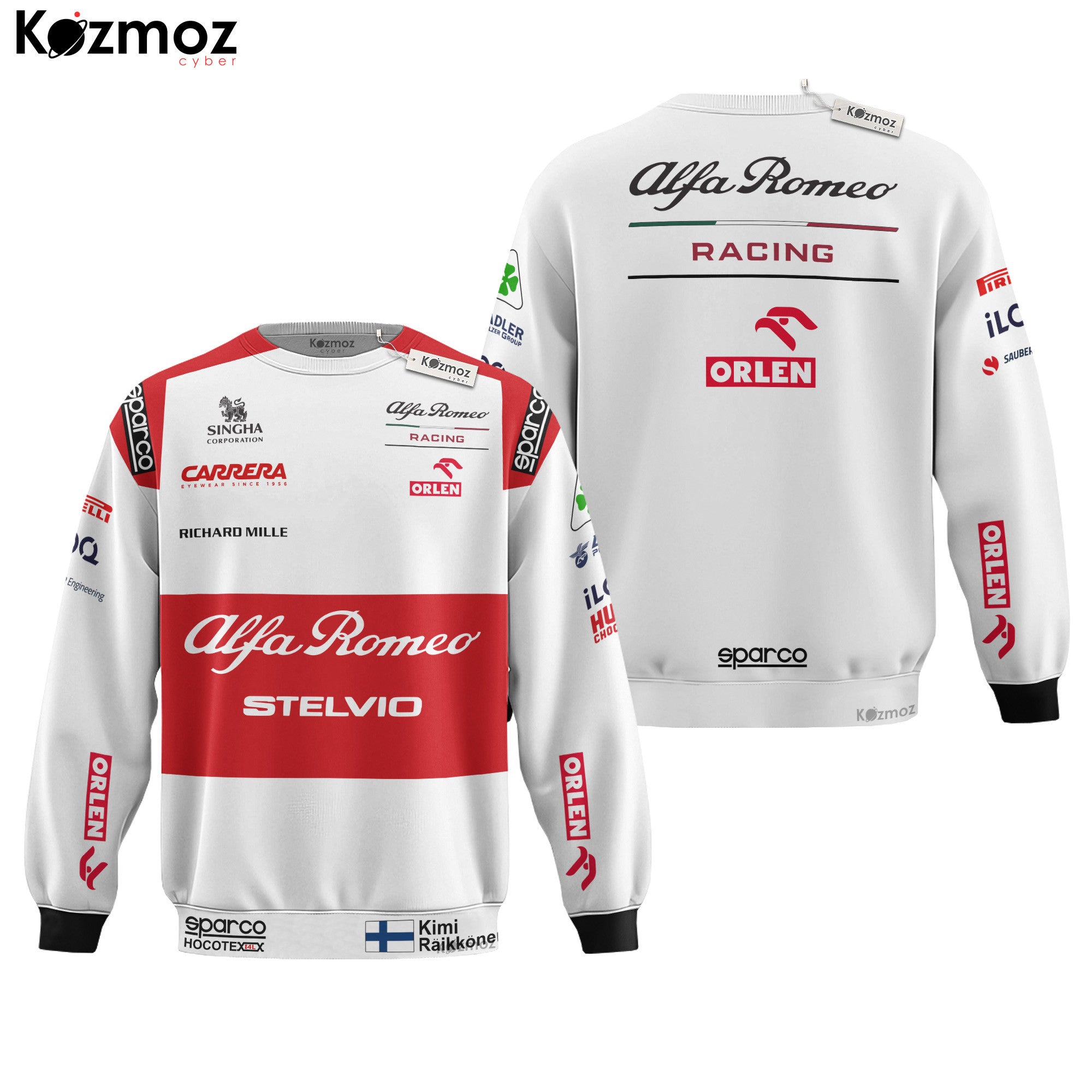 Kimi Raikkonen Racing Costume 2020 Collection - Alfa Romeo  Racing Team -