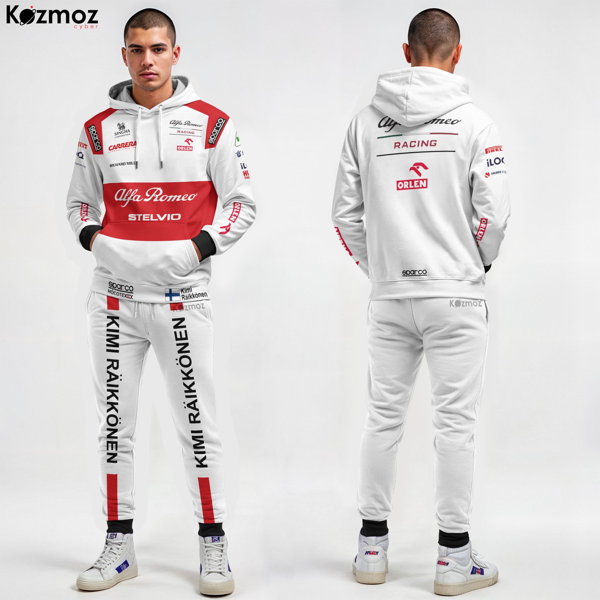Kimi Raikkonen Racing Costume 2020 Collection - Alfa Romeo  Racing Team -