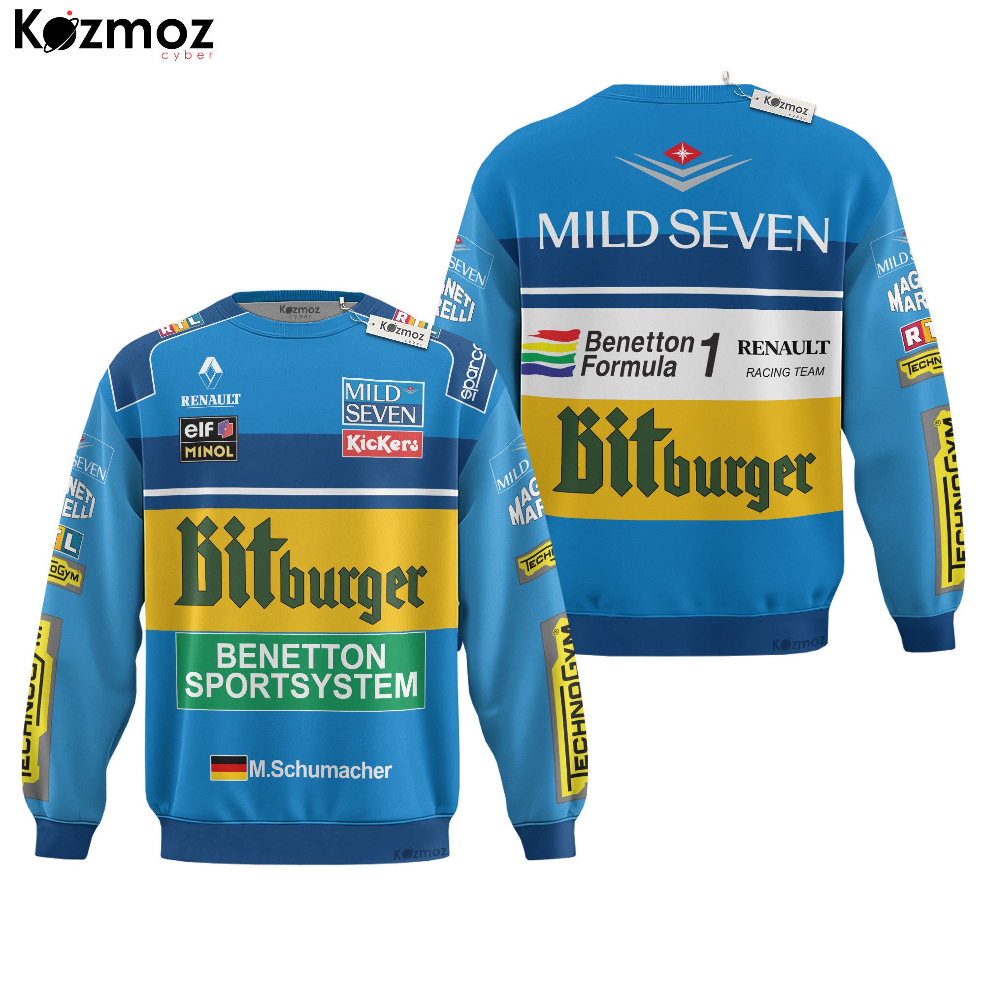 MSC Racing Costume 1995 Collection - Benetton Team -