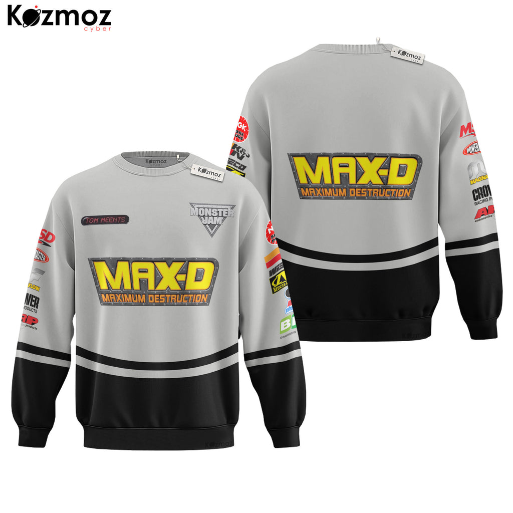 Max-D Fan Gear Motorsport Set - Monster Jam Suit -