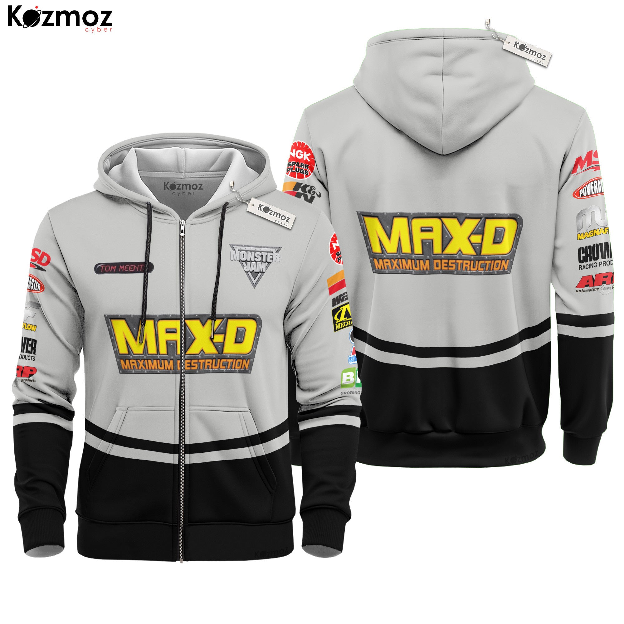 Max-D Fan Gear Motorsport Set - Monster Jam Suit -