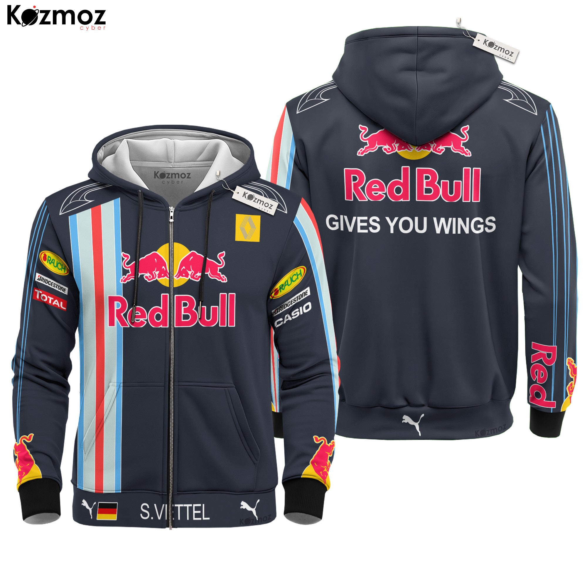 Sebastian Vettel Racing Costume 2009 Collection Toro Rosso  Racing Team -