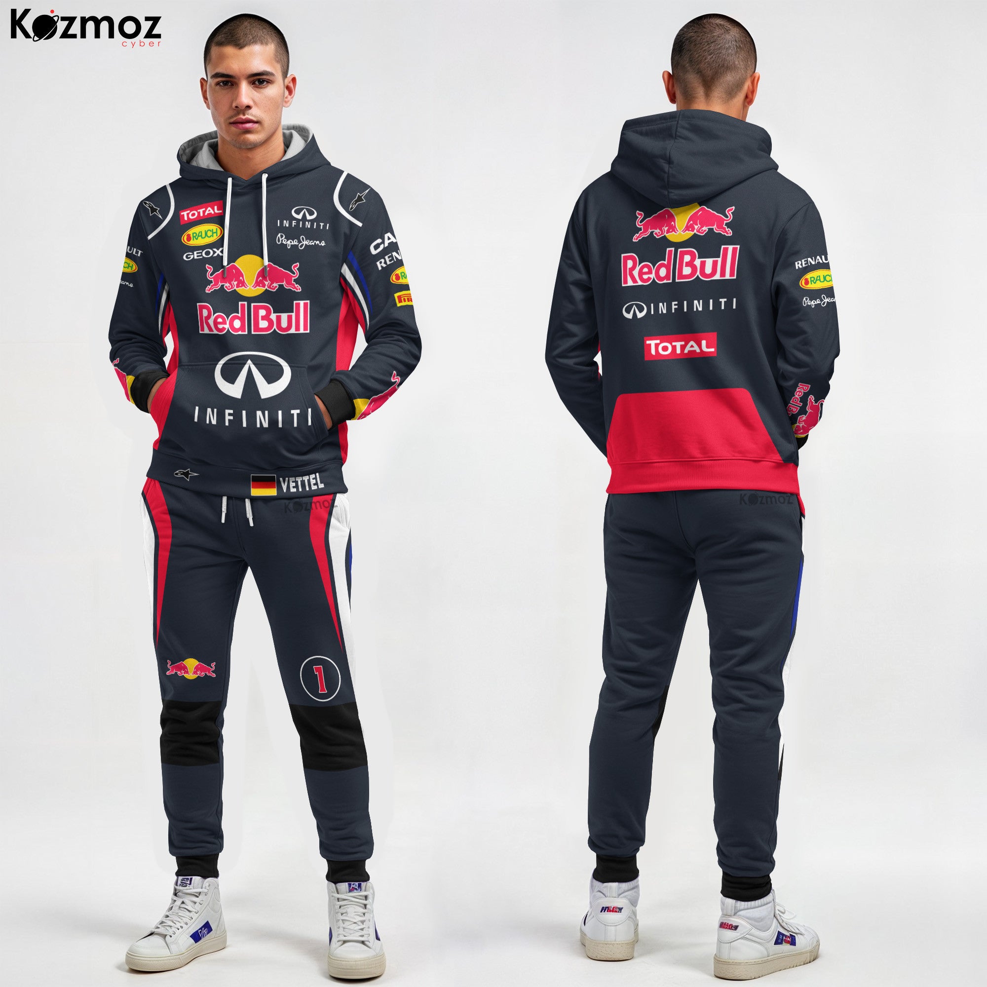 Sebastian Vettel Racing Costume 2012 Collection Red Bull Racing Racing Team -