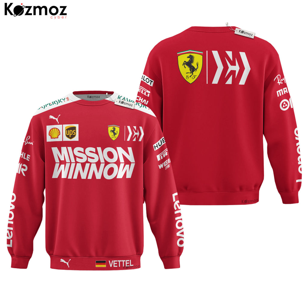 Sebastian Vettel Racing Costume 2019 Collection SF Racing Team -
