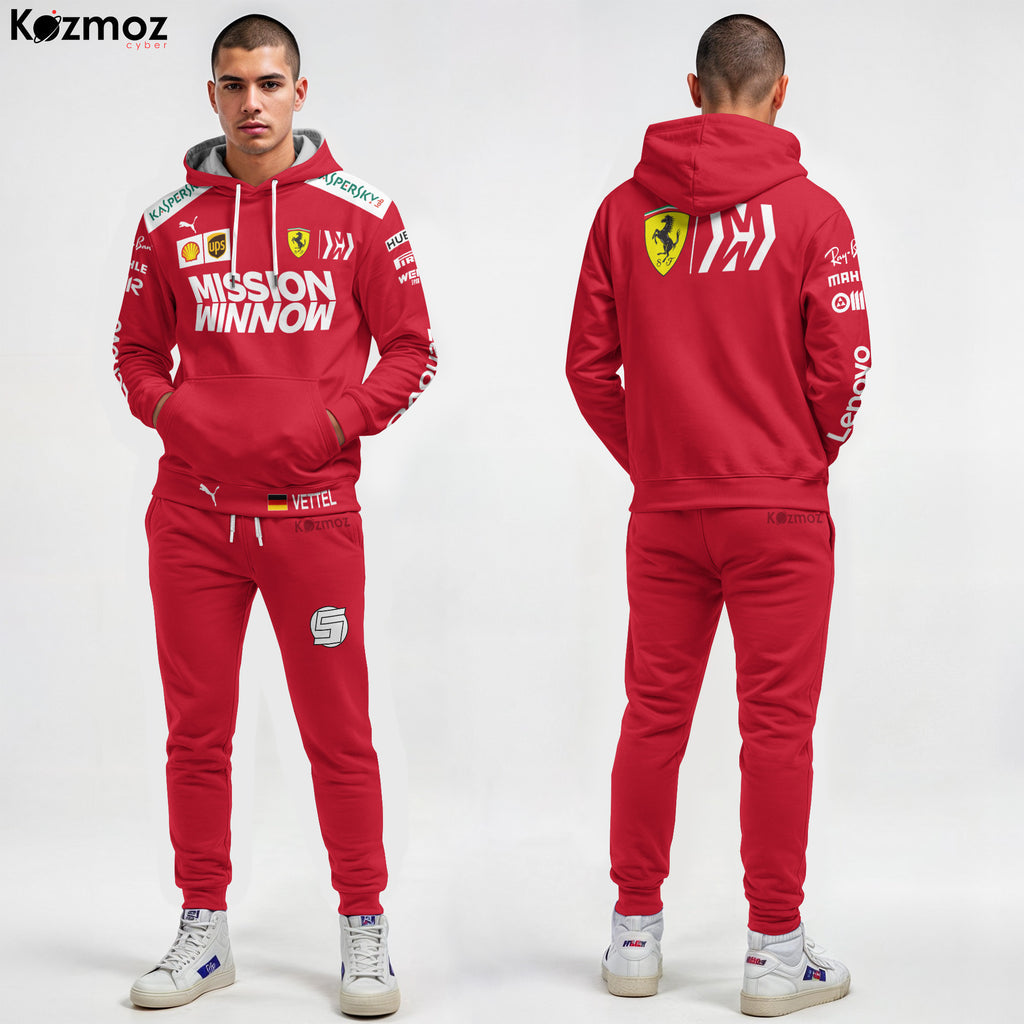 Sebastian Vettel Racing Costume 2019 Collection SF Racing Team -