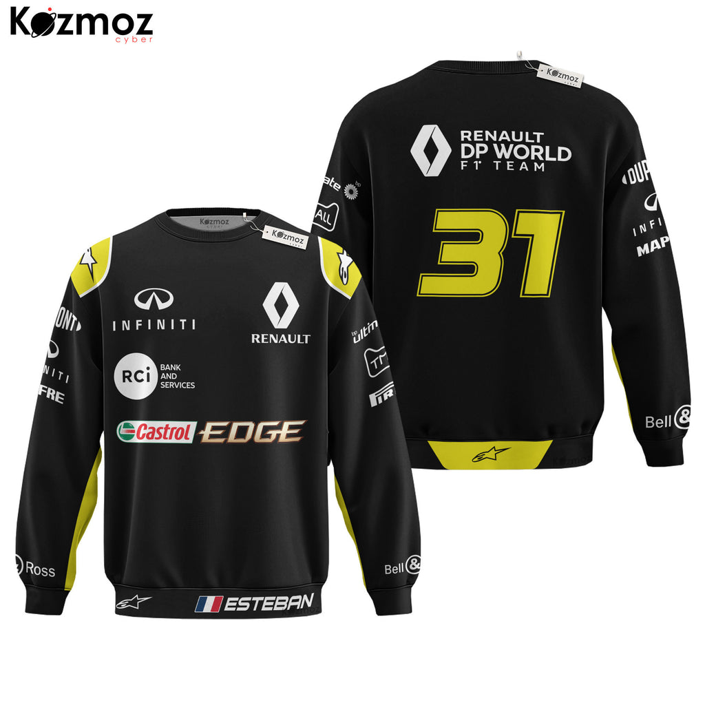Esteban Ocon Racing Costume 2020 Renault  Racing Team -