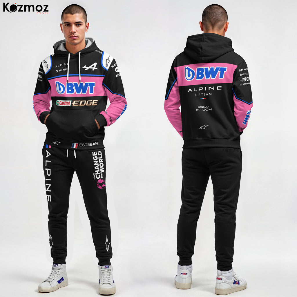 Esteban Ocon Racing Costume 2022 British GP Alpine  Racing Team -