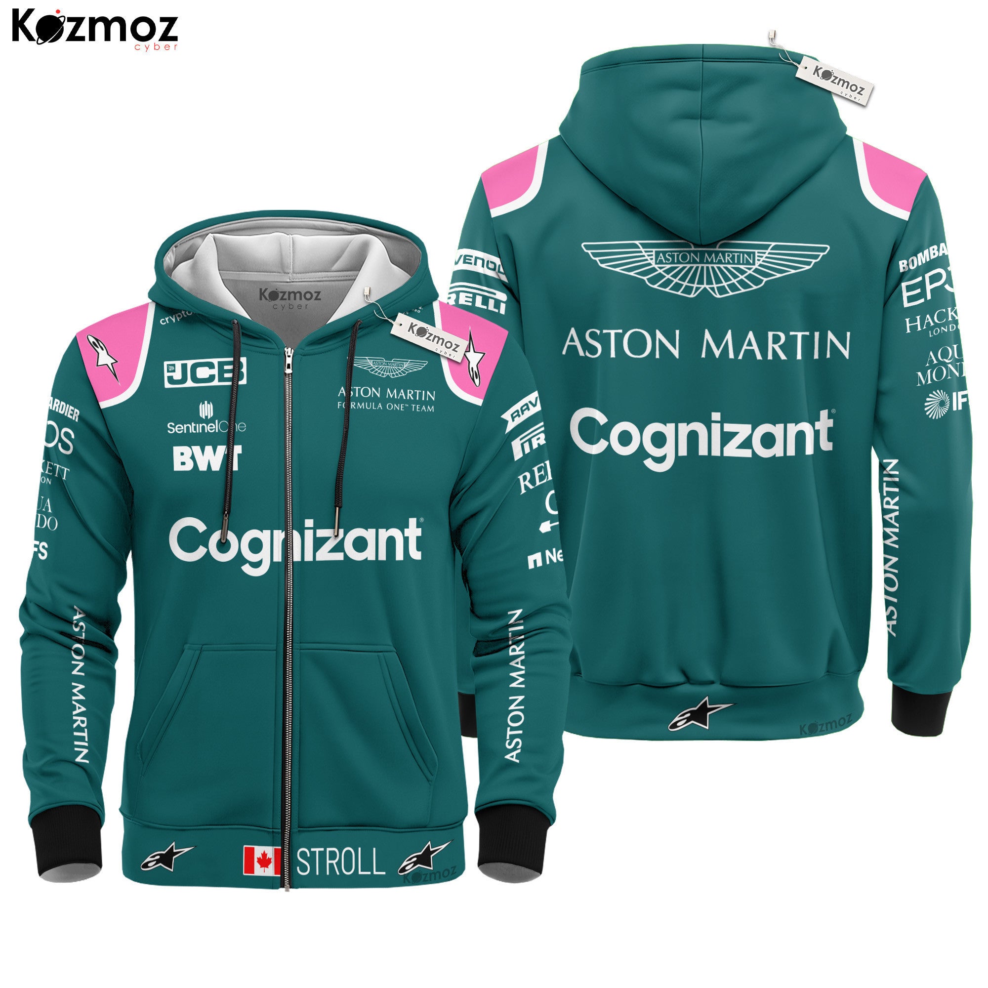 Lance Stroll Racing Costume 2021 Aston Martin  Racing Team -