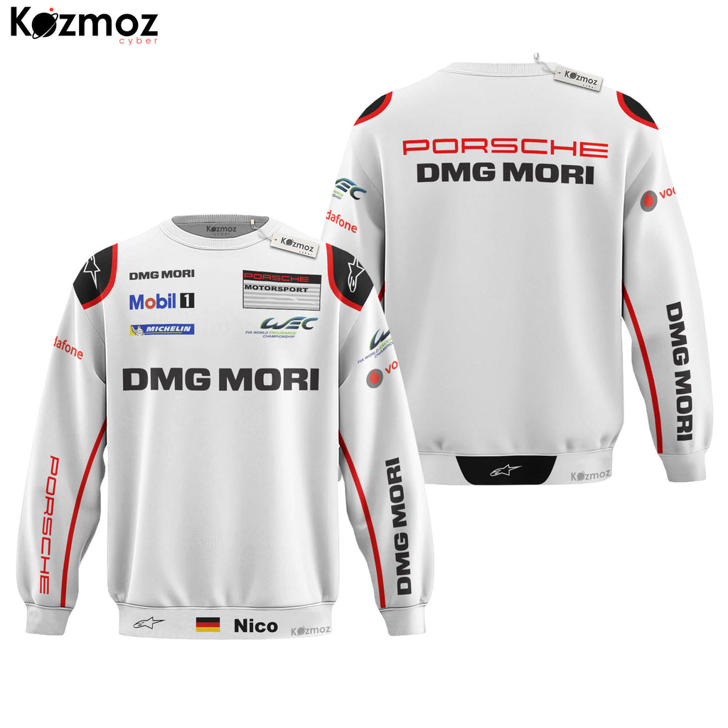 Nico Hulkenberg Racing Costume 2015 Le Mans 24h Race Uniform -