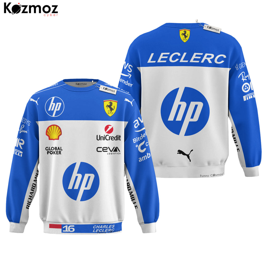 Charles Leclerc Racing Costume Miami 2025 GP Special Collection - SF Racing Team