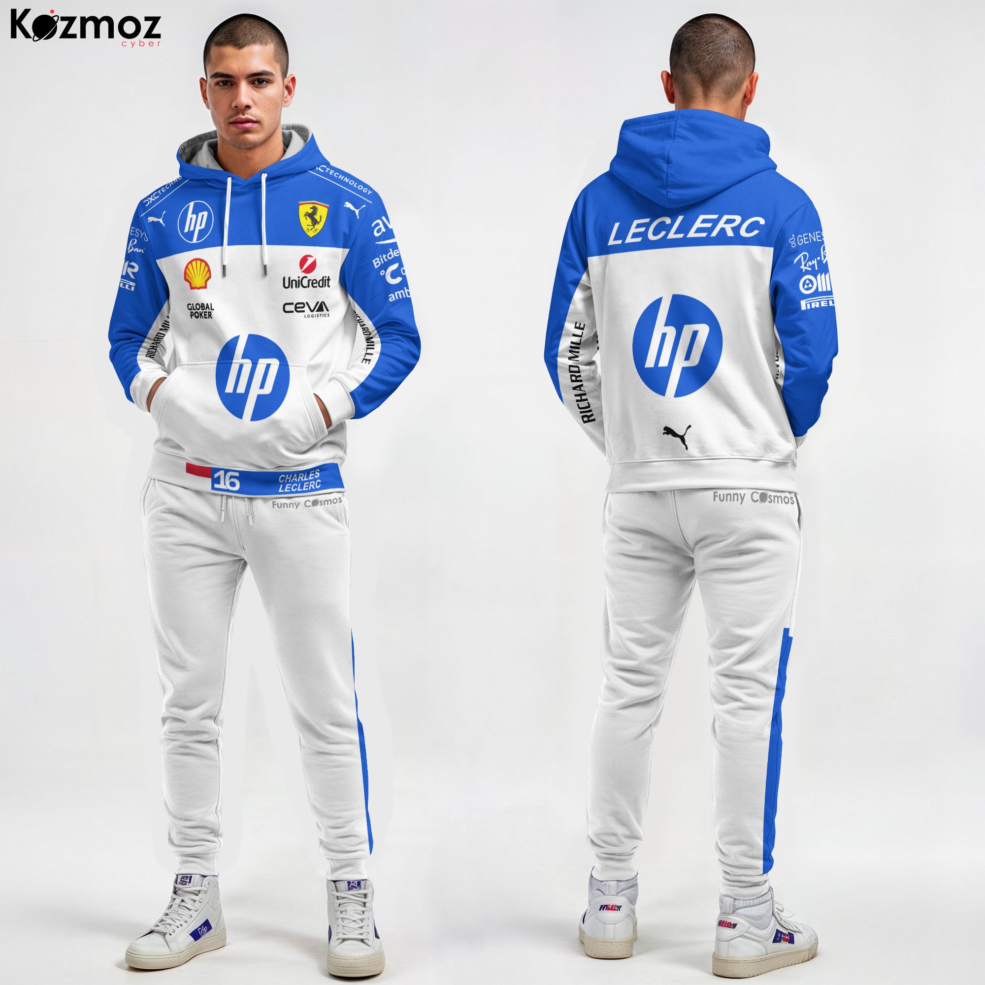 Charles Leclerc Racing Costume Miami 2025 GP Special Collection - SF Racing Team