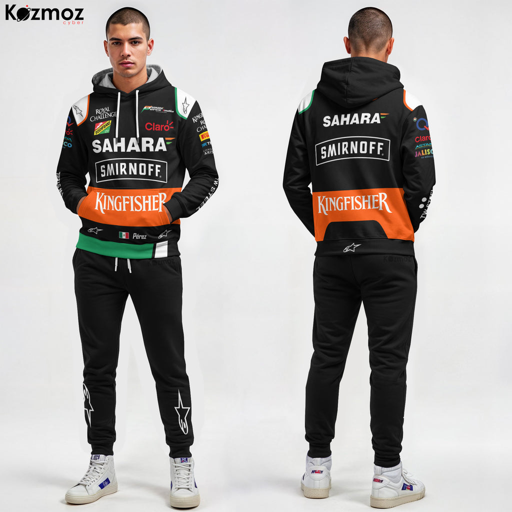 Sergio Perez Racing Suit 2014 Season Collection - Sahara Force India  Team
