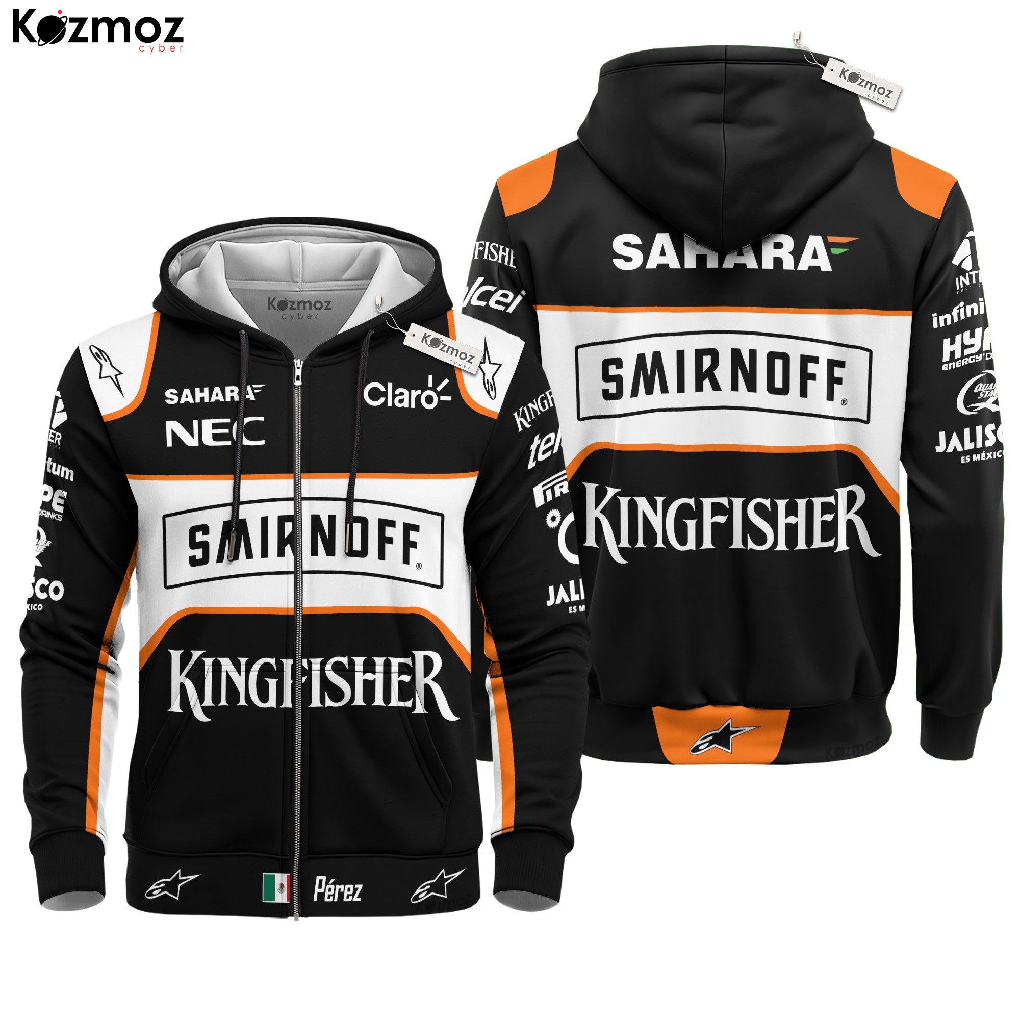 Sergio Perez Racing Suit 2016 Collection - Sahara Force India  Team