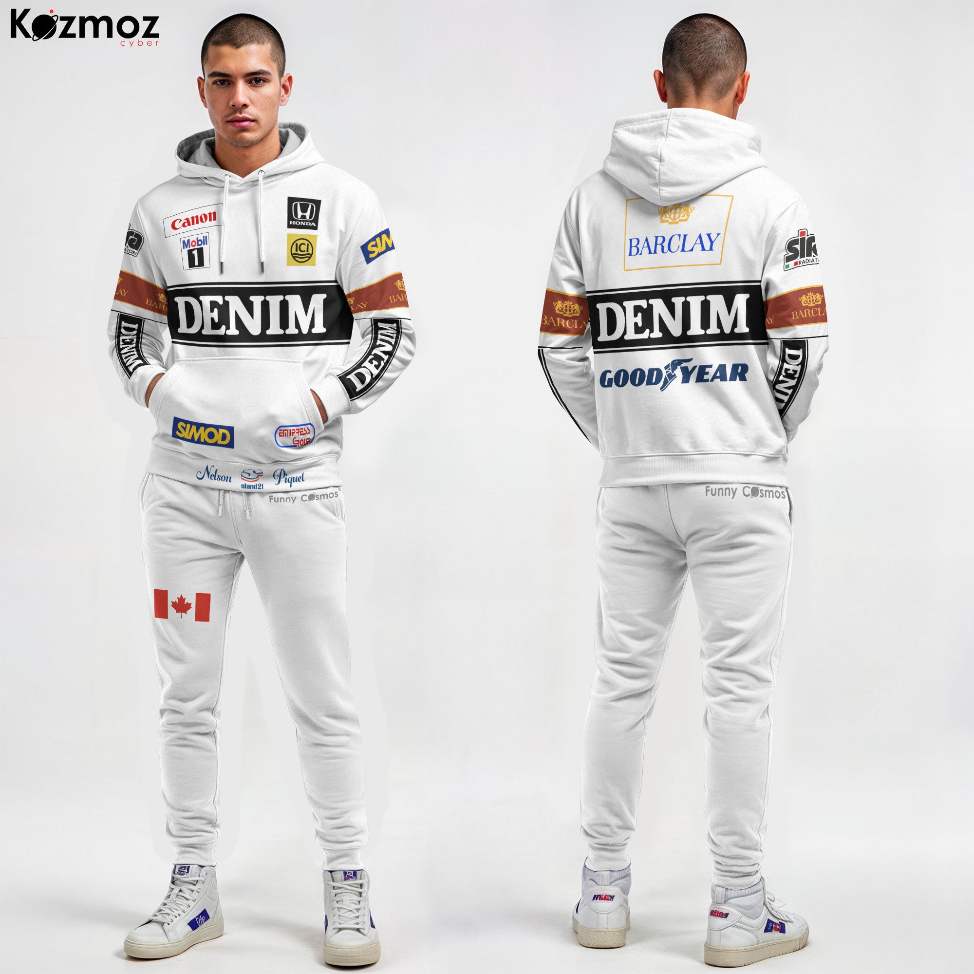 Nelson Piquet Racing Suit Denim 1987 Collection - Williams  Team