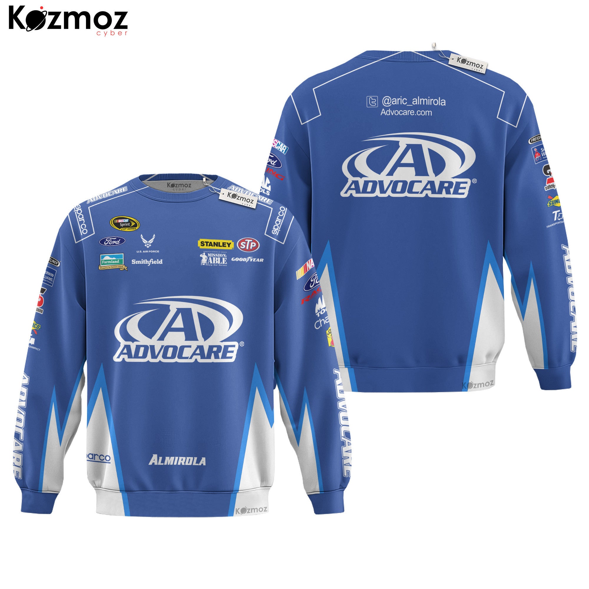 Aric Almirola Racing Costume AdvoCare 2012 Collection - Richard Petty NASCAR Racing Team