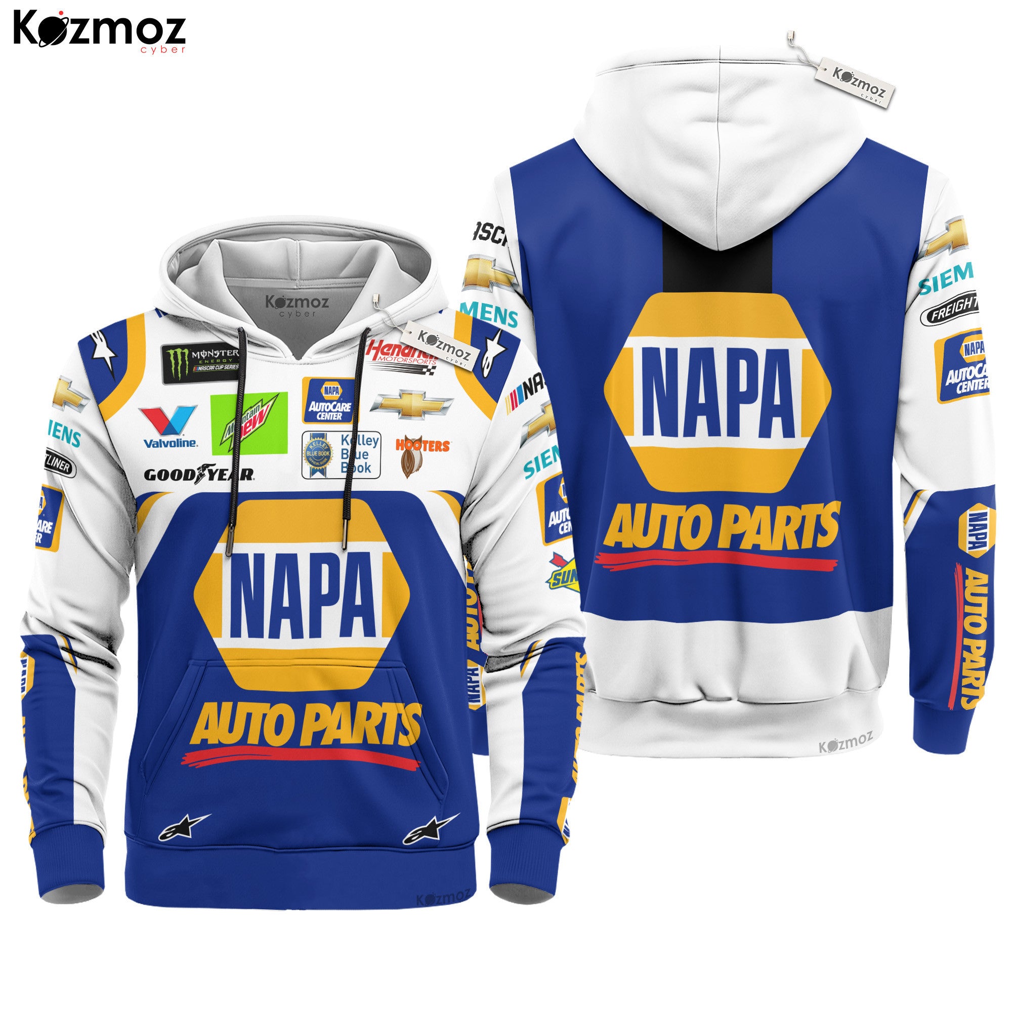 Chase Elliott Racing Suit NAPA 2018 Collection - NASCAR Racing Team