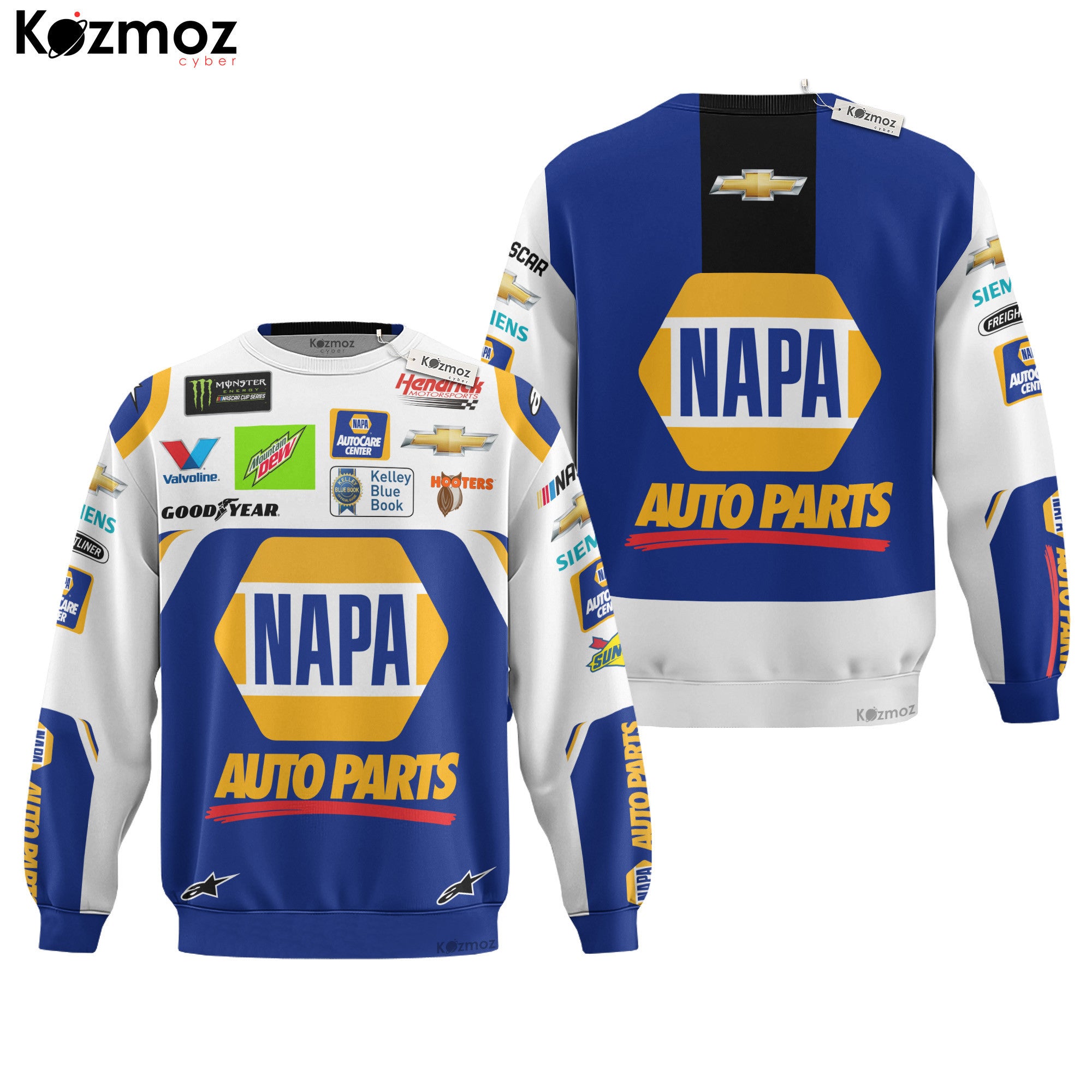 Chase Elliott Racing Suit NAPA 2018 Collection - NASCAR Racing Team
