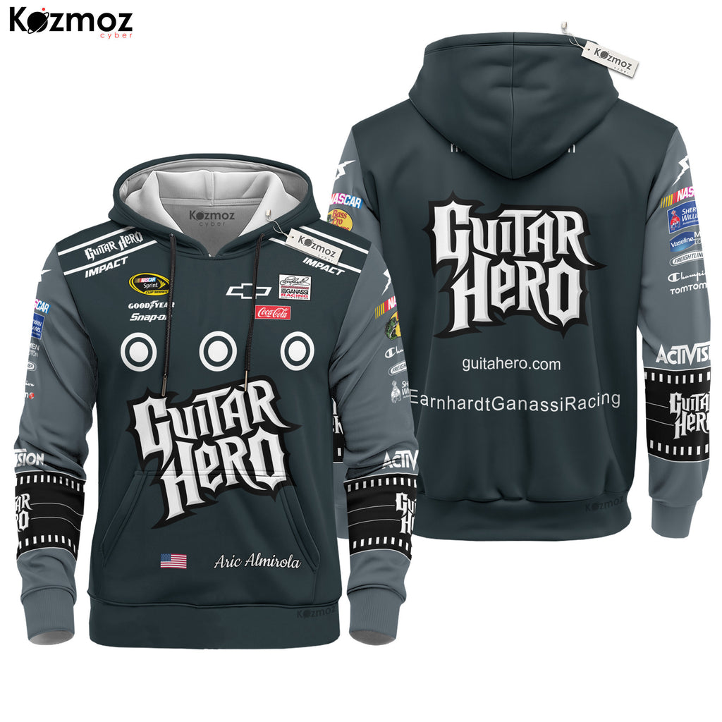Aric Almirola Racing Suit Guitar Hero 2009 Collection - NASCAR Racing Team