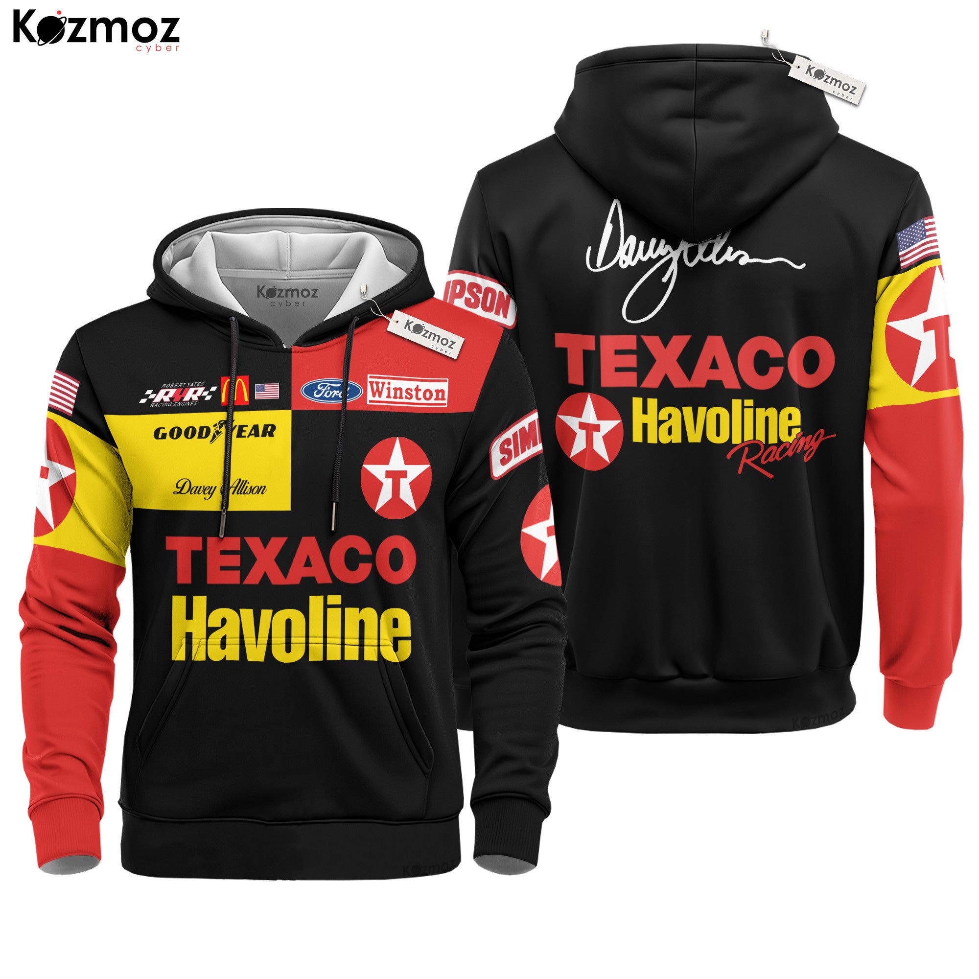 Davey Allison Racing Suit Texaco Havoline 1999 Collection - NASCAR Racing Team