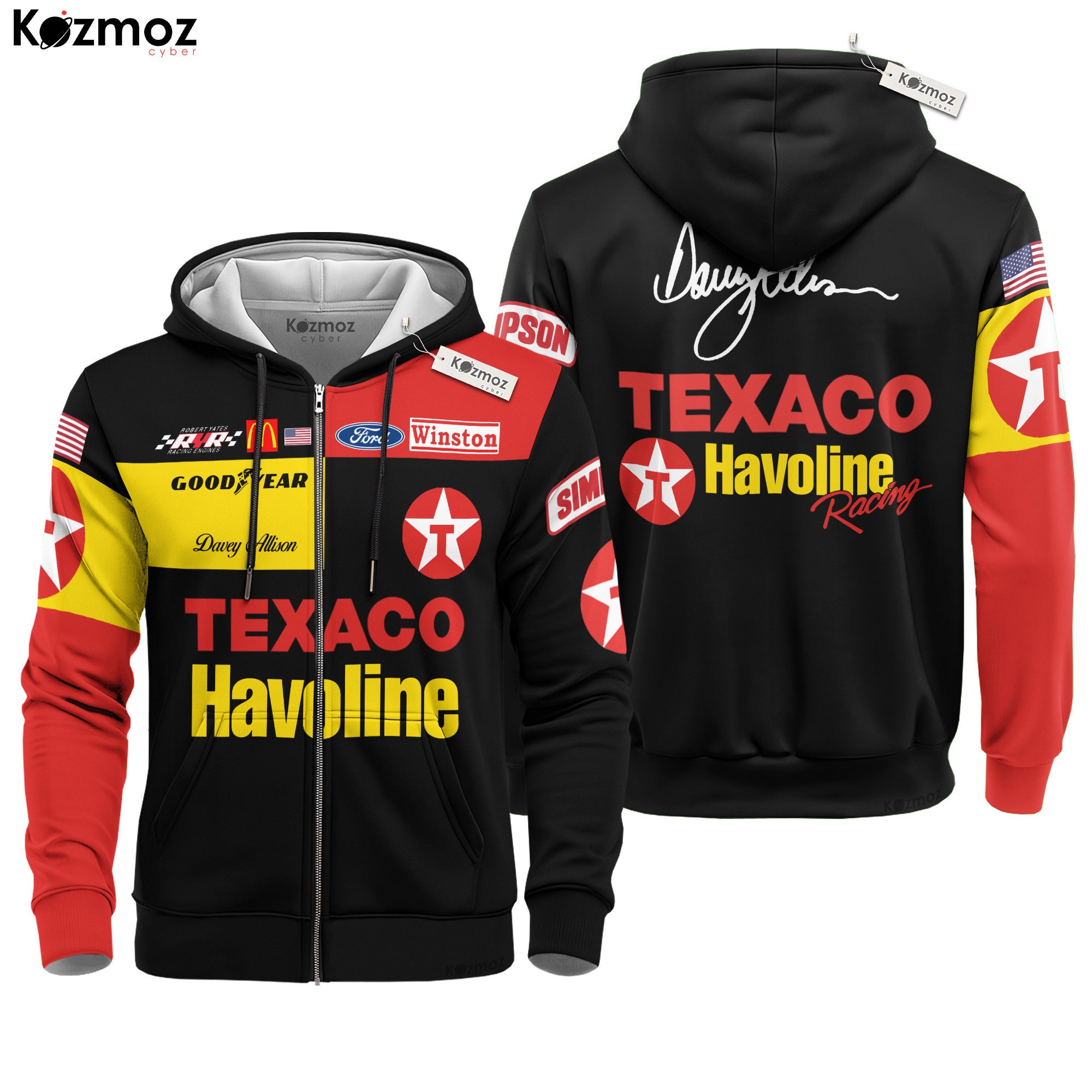 Davey Allison Racing Suit Texaco Havoline 1999 Collection - NASCAR Racing Team