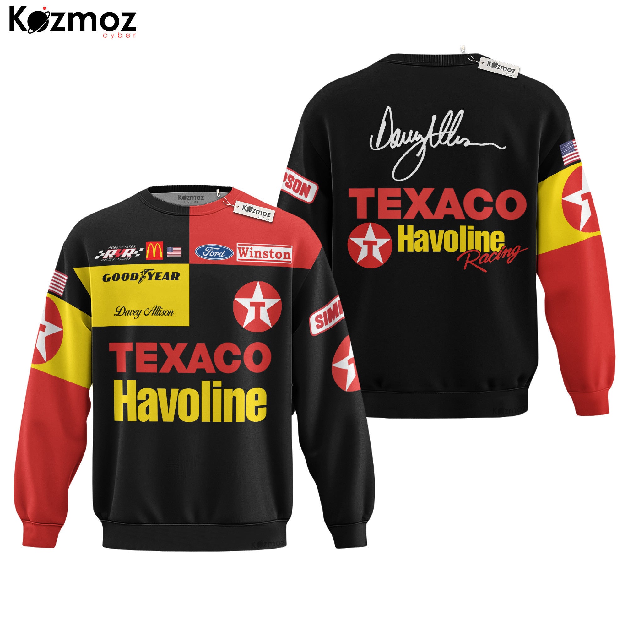 Davey Allison Racing Suit Texaco Havoline 1999 Collection - NASCAR Racing Team