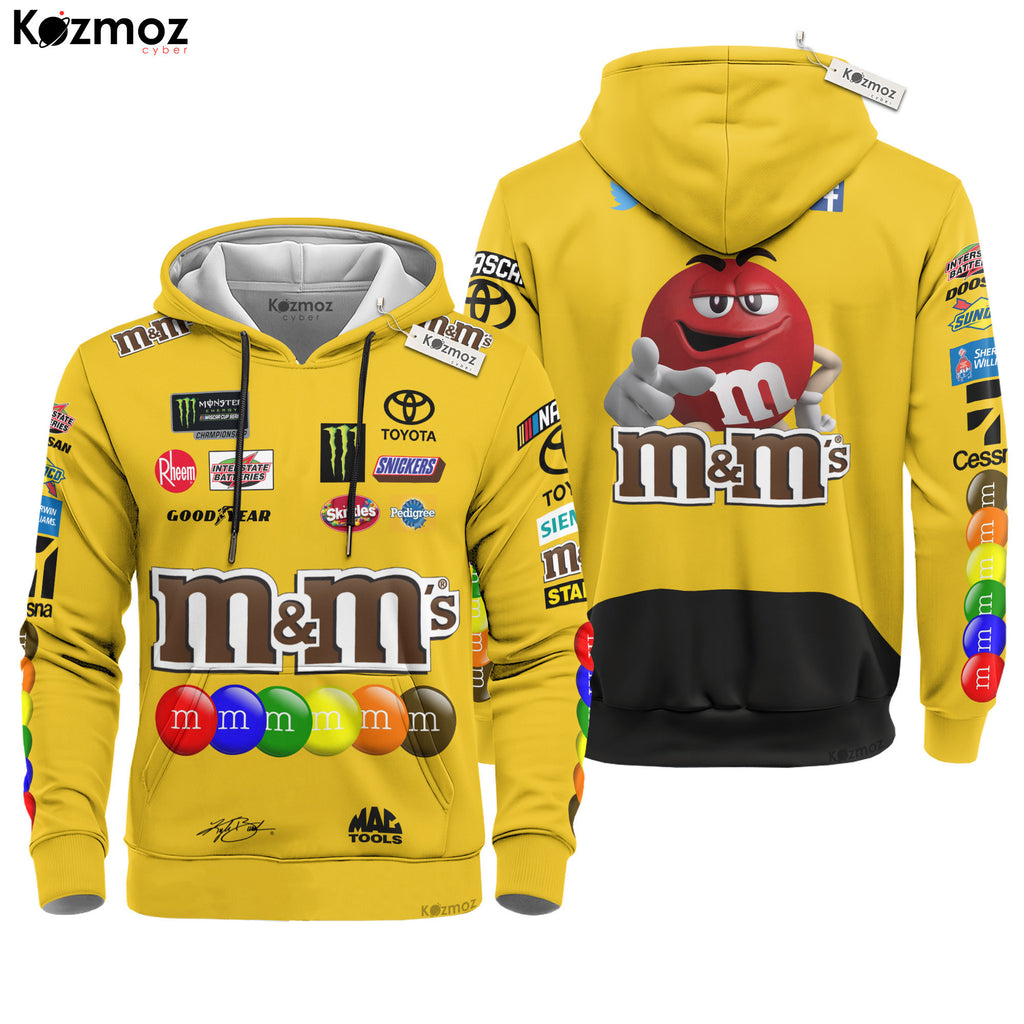 Kyle Busch Racing Suit M&M's 2020 Collection - Joe Gibbs NASCAR Racing