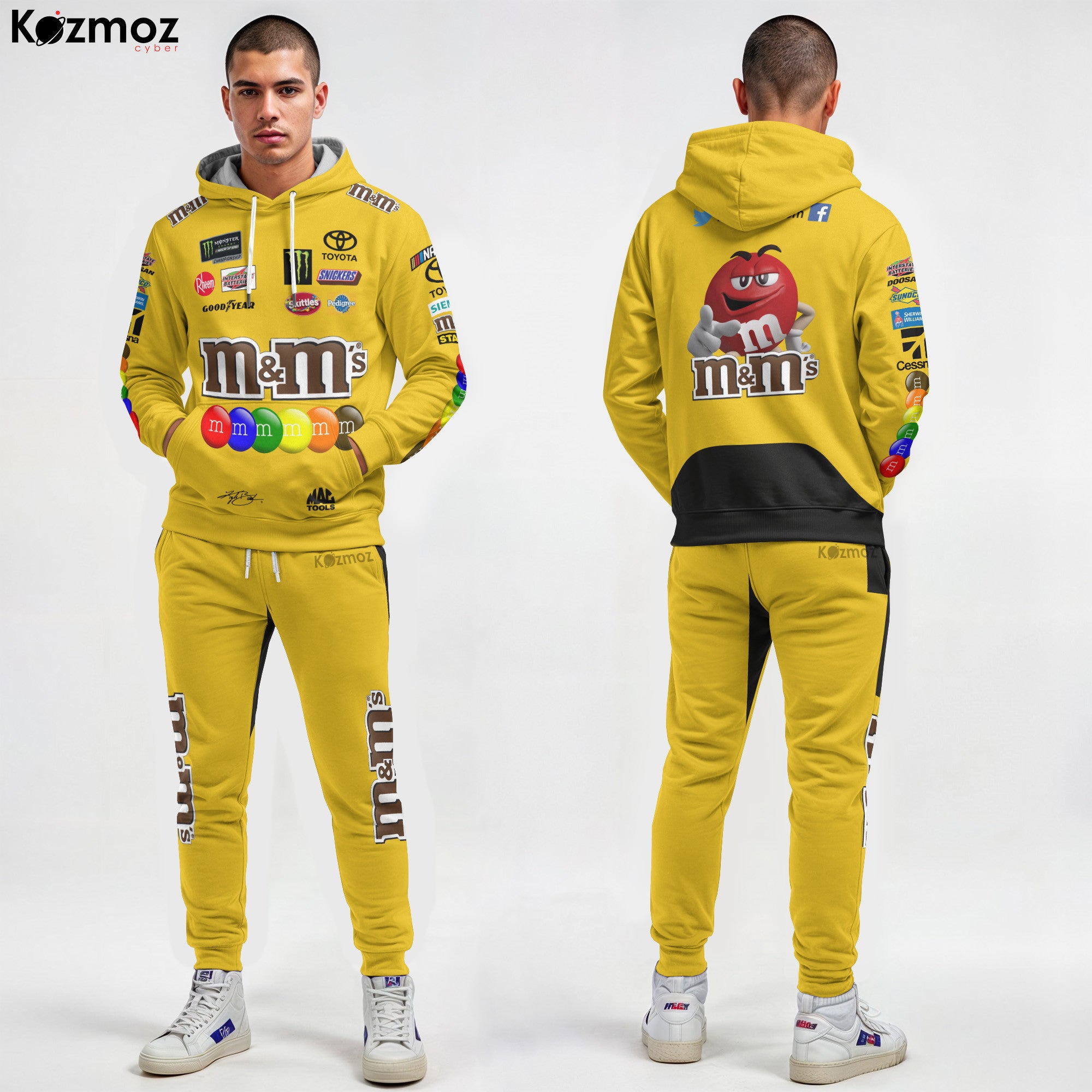 Kyle Busch Racing Suit M&M's 2020 Collection - Joe Gibbs NASCAR Racing