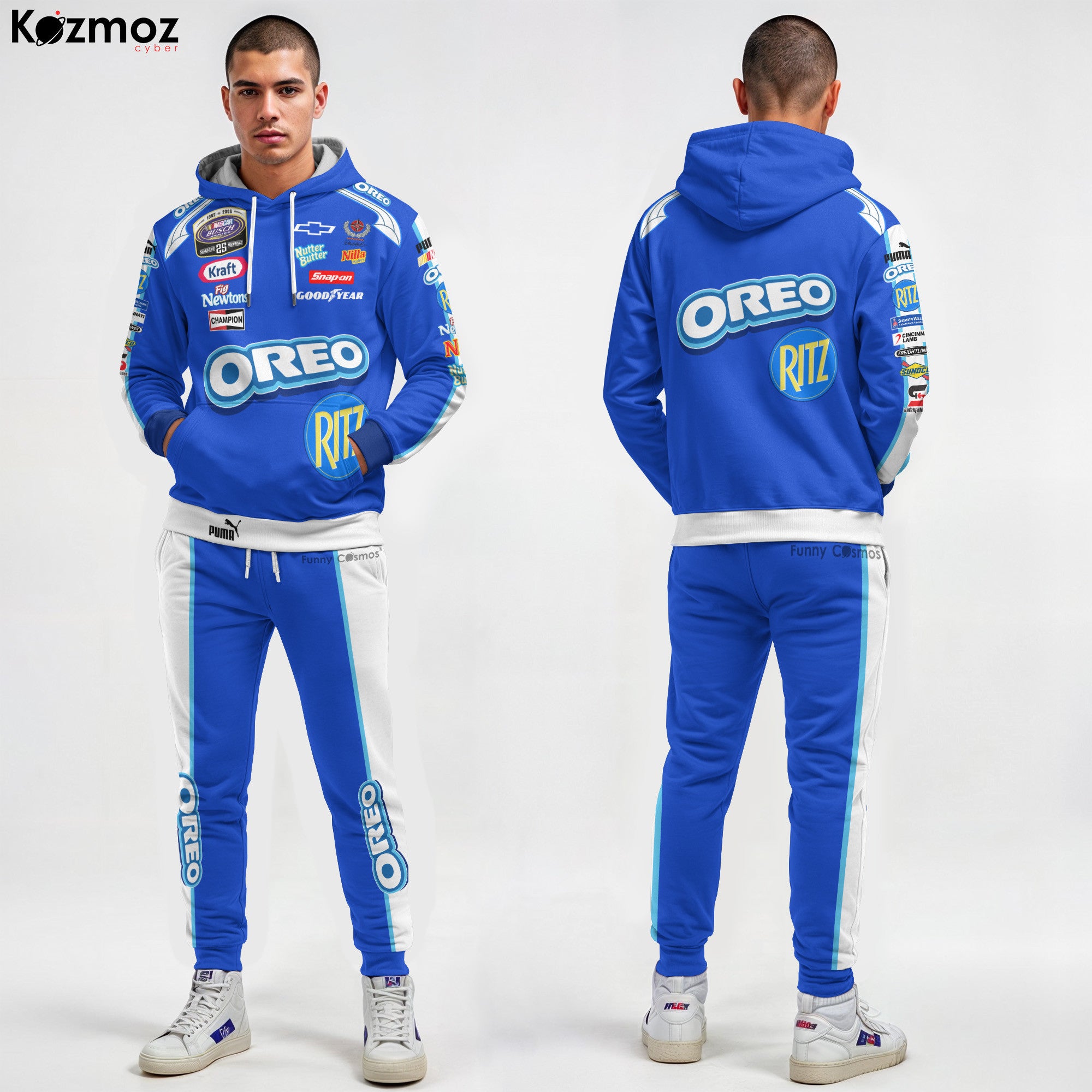Dale Earnhardt Jr Racing Firesuit Costume Signed Oreo Ritz 2006 Collection - Hendrick Motorsports NASCAR Racing Team