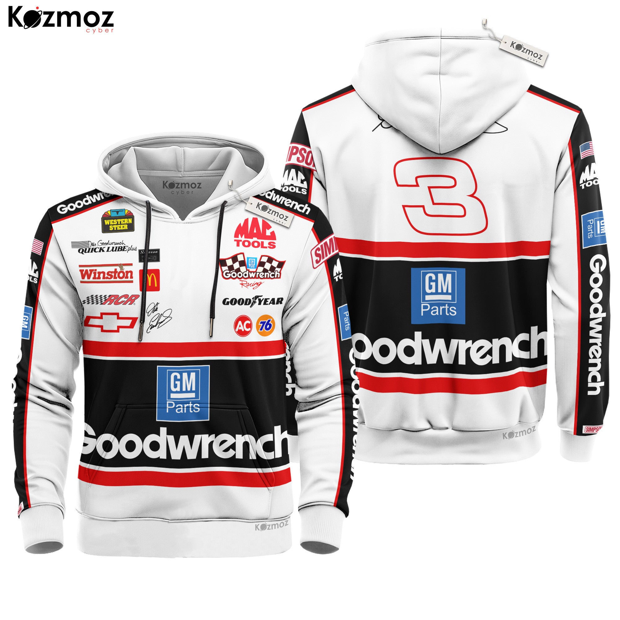 Dale Earnhardt Sr Racing Costume 1992 Collection - RCR NASCAR Racing Team