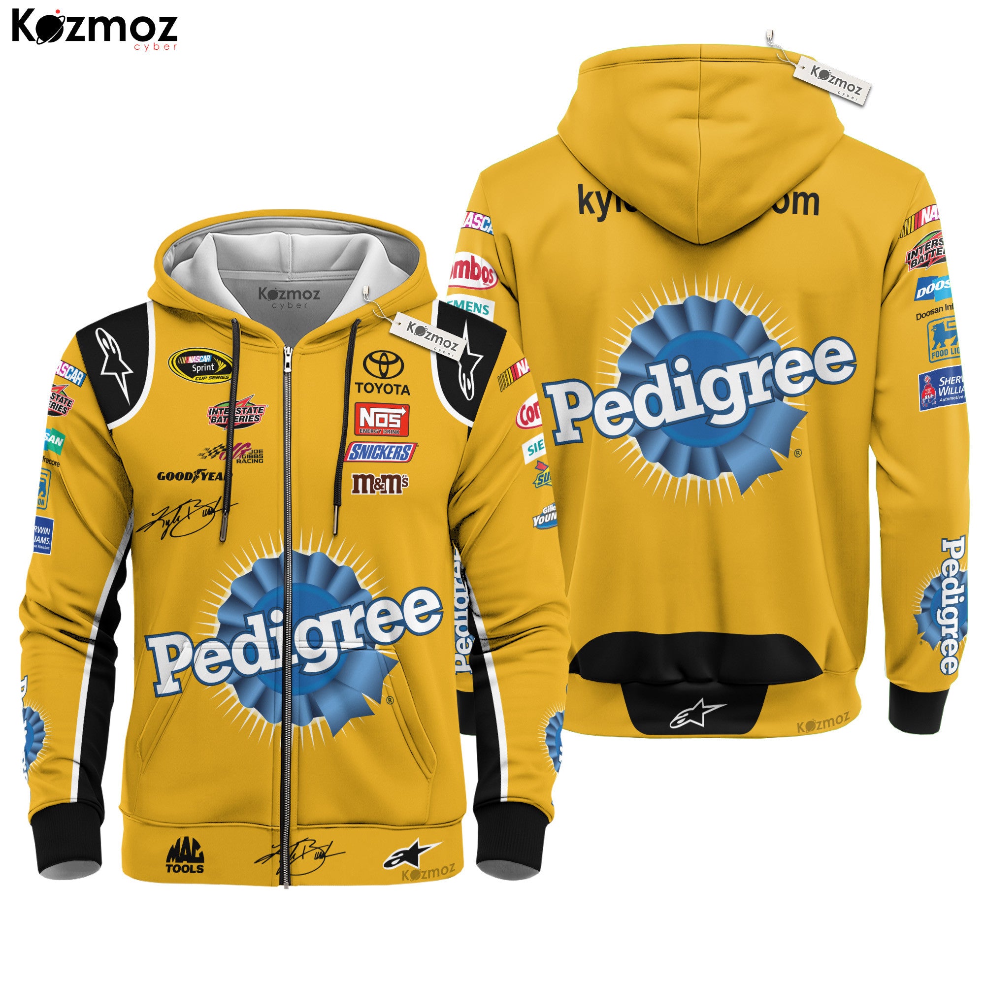 Kyle Busch Racing Costume Race-Worn & Signed - NASCAR Sprint Cup Series 2011 Collection