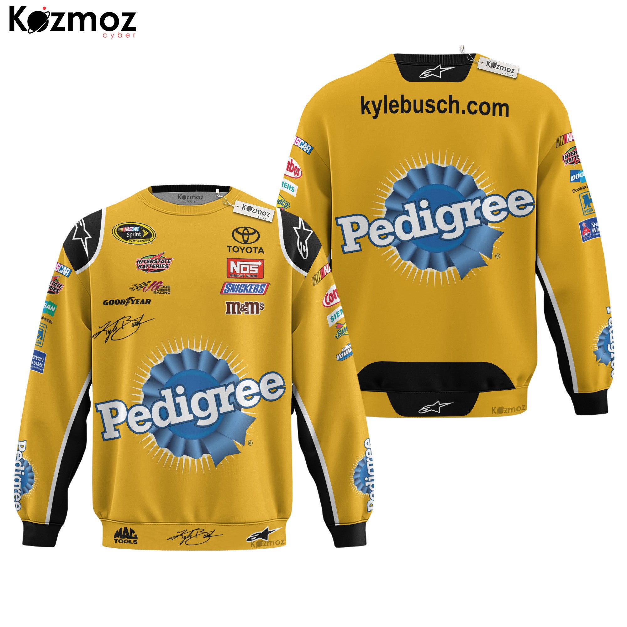 Kyle Busch Racing Costume Race-Worn & Signed - NASCAR Sprint Cup Series 2011 Collection