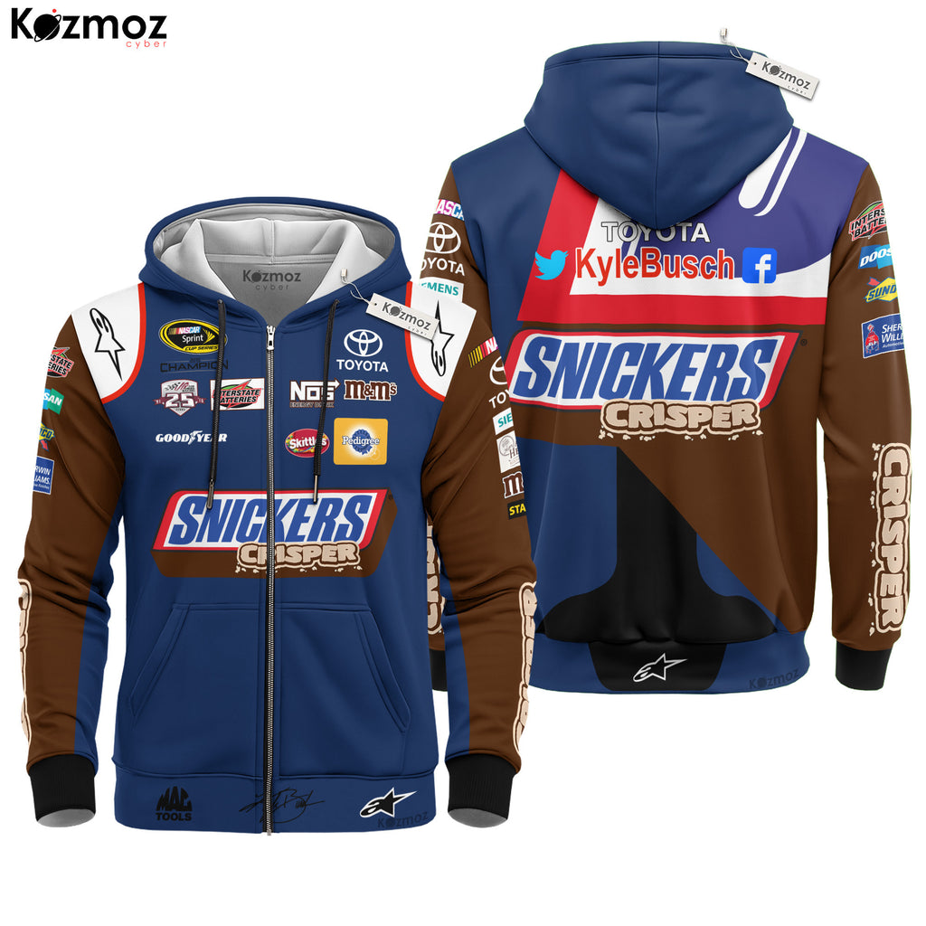 Kyle Busch Racing Costume 2016 Collection - Snickers Crisper NASCAR Racing Team