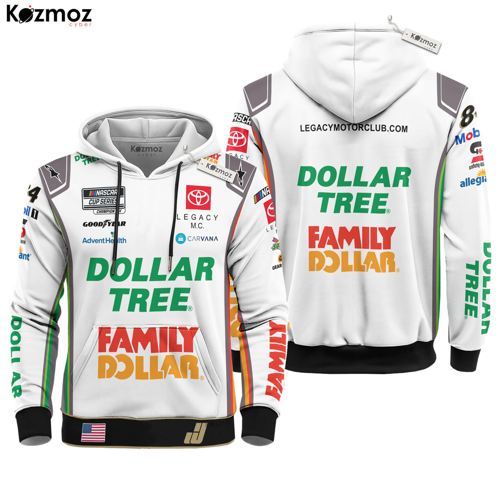 Jimmie Johnson Racing Costume 2024 Dollar tree Collection - Legacy Motor Club NASCAR Racing Team