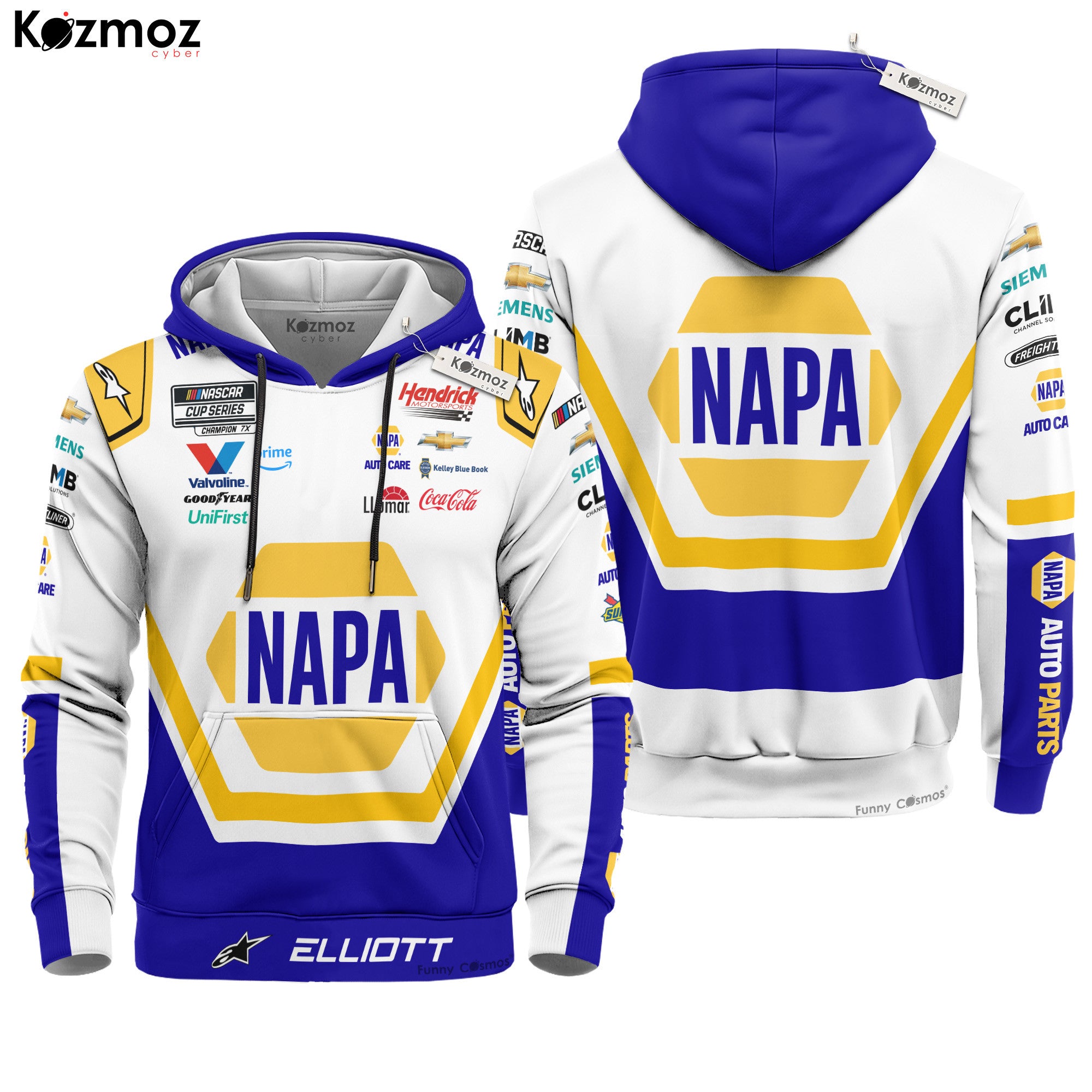 Chase Elliott Racing Suit NAPA #9 Collection 2020 - Hendrick Motorsports NASCAR Team
