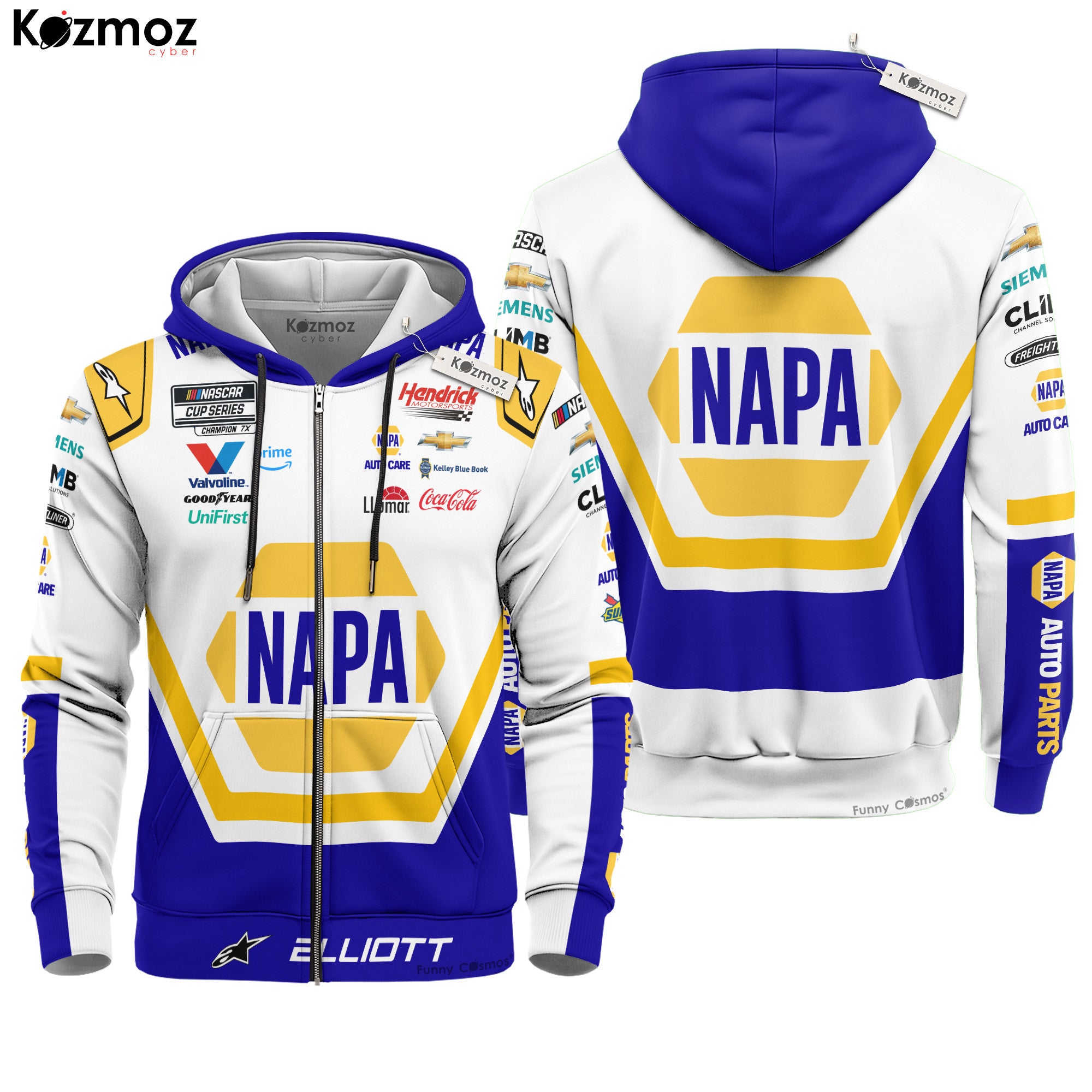 Chase Elliott Racing Suit NAPA #9 Collection 2020 - Hendrick Motorsports NASCAR Team