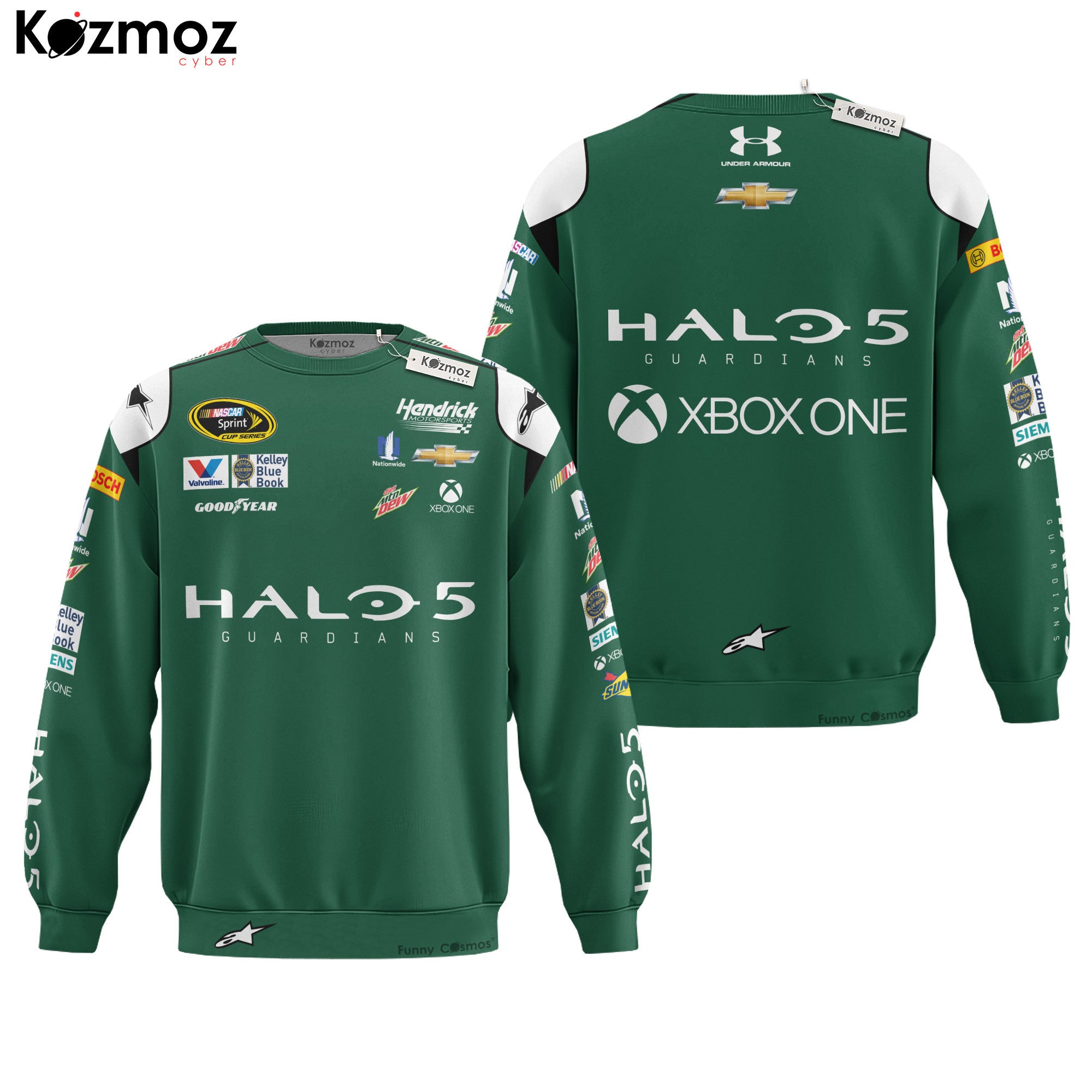 Dale Earnhardt Jr Racing Suit Halo 5 Guardians 2015 Collection - Hendrick Motorsports NASCAR Team