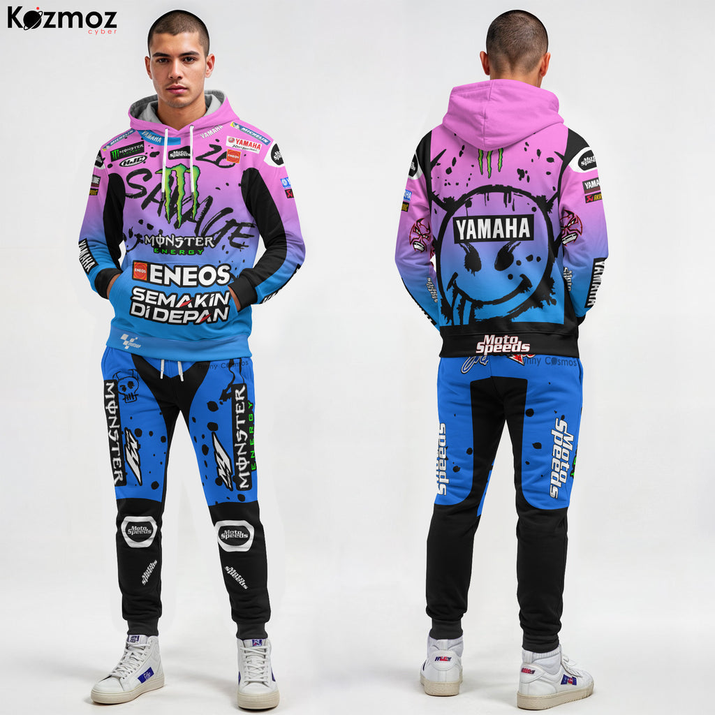 Fabio Quartararo Yamaha Racing Suit French GP 2024 Collection - Yamaha MotoGP Racing Team