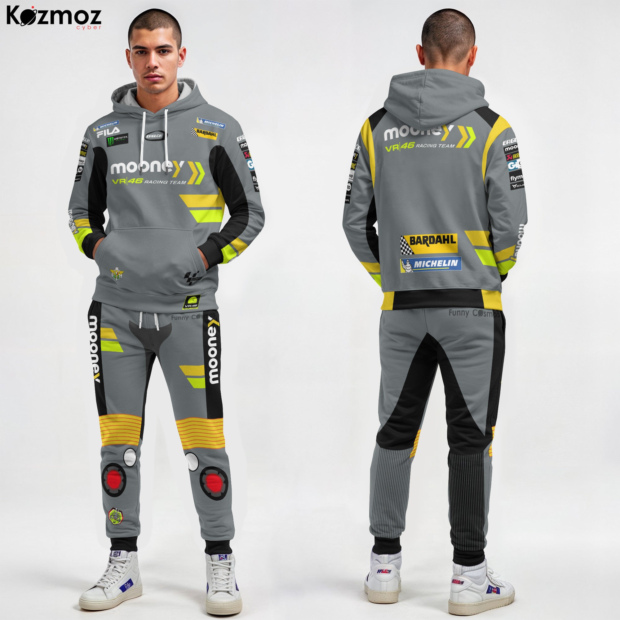 Fabio Quartararo Yamaha Racing Suit French GP 2024 Collection - Yamaha MotoGP Racing Team