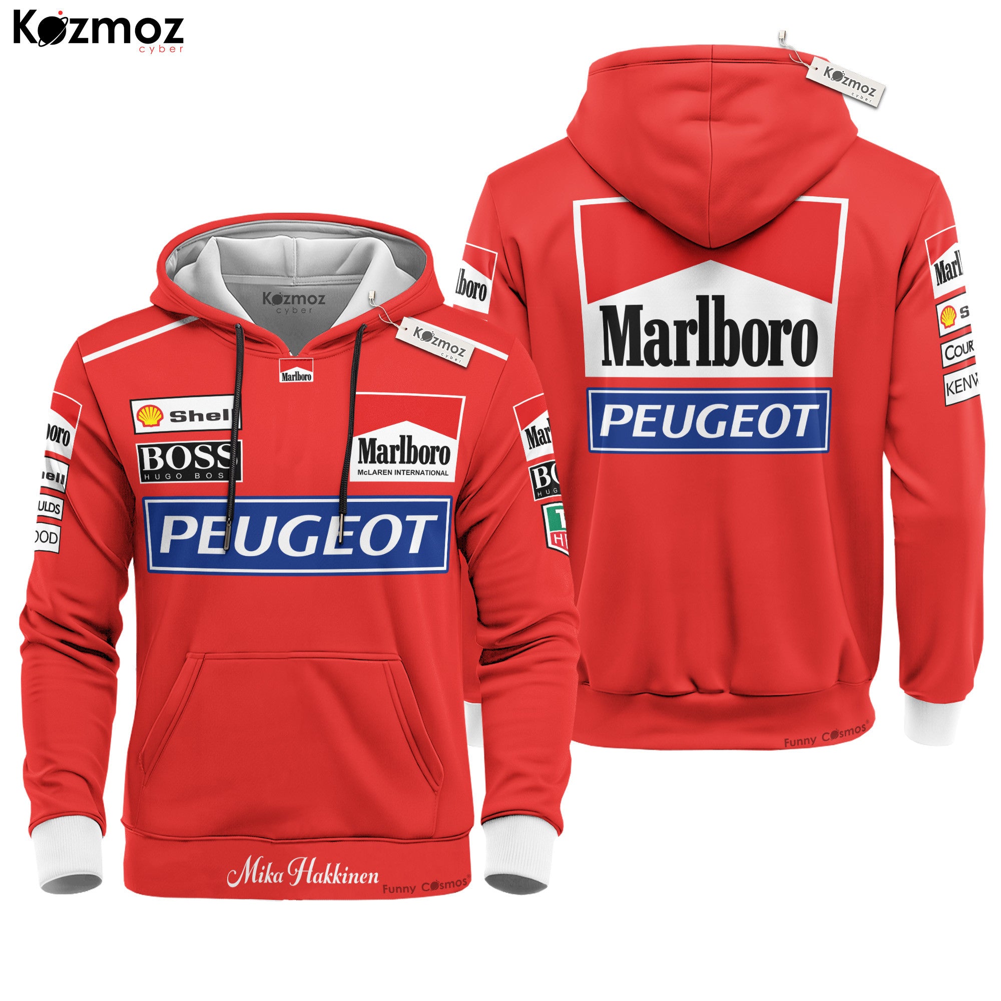 Mika Hakkinen Racing Costume OMP 1994 Collection - McLaren Racing Team