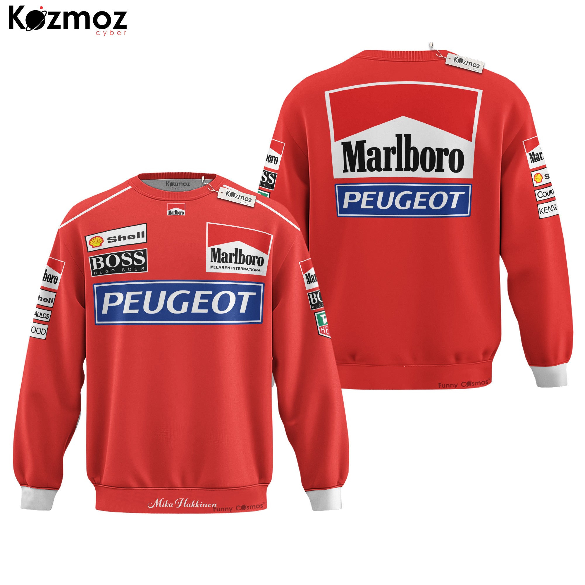 Mika Hakkinen Racing Costume OMP 1994 Collection - McLaren Racing Team
